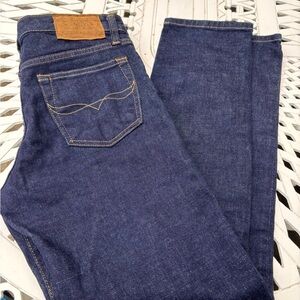 Polo Ralph Lauren Hampton Straight Jeans Boys Size 14 Dark Blue Denim RN41381